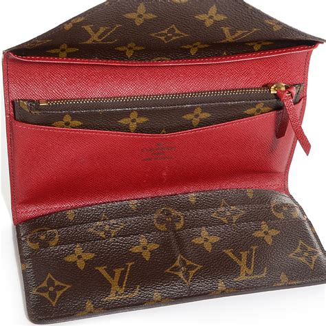 louis vuitton wallet red|louis vuitton josephine wallet.